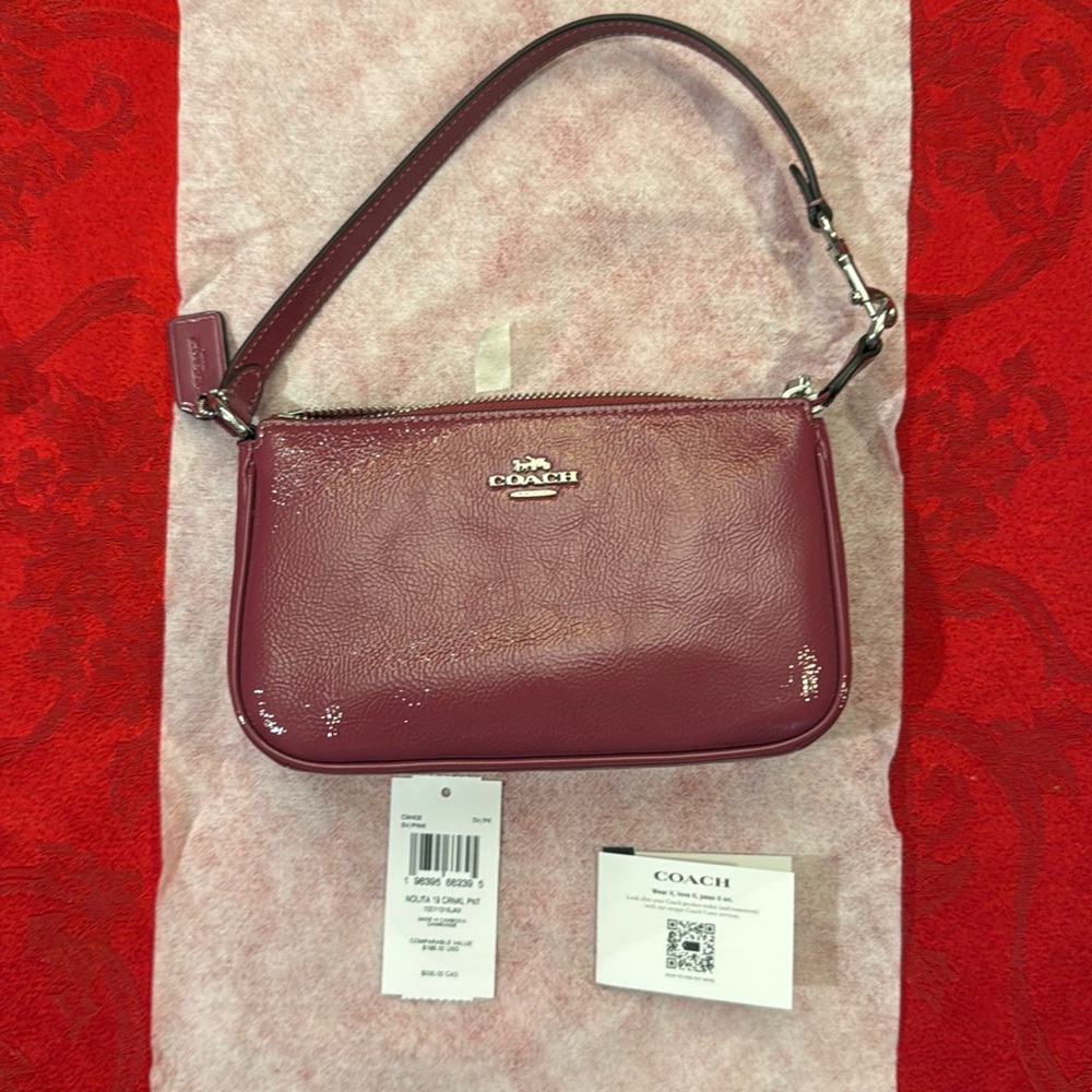 NWT COACH Nolita 19 Leather Bag silver pink Brand NEW SOLD OUT in stores